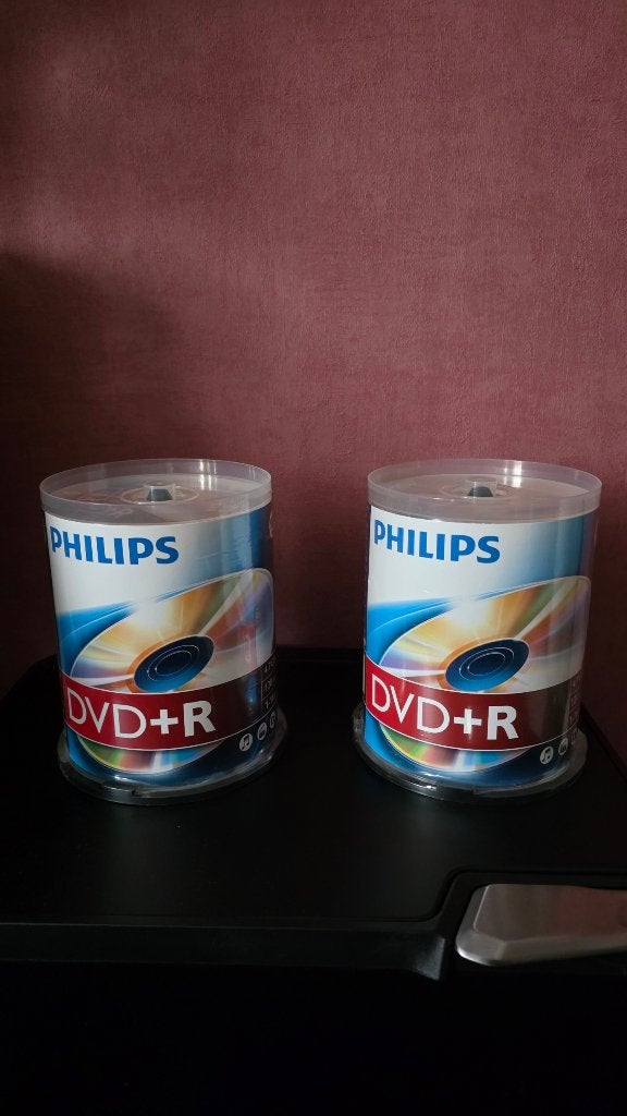 Philips | DVD-R | 4.7 GB📀2x spindel van 100 stuks📀📀, Computers en Software, Beschrijfbare discs, Nieuw, Dvd, Ophalen
