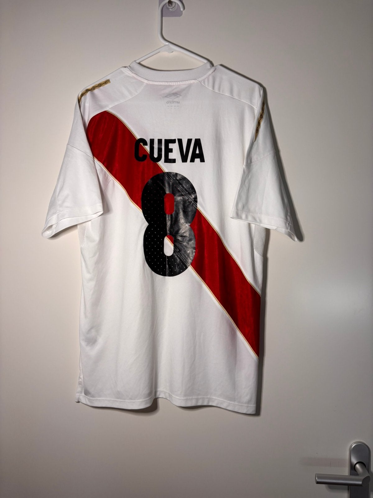 Peru Nationaal Elftal 2018 Christian Cueva #8 voetbalshirt, Maat XL, Verzenden, Zo goed als nieuw, Shirt