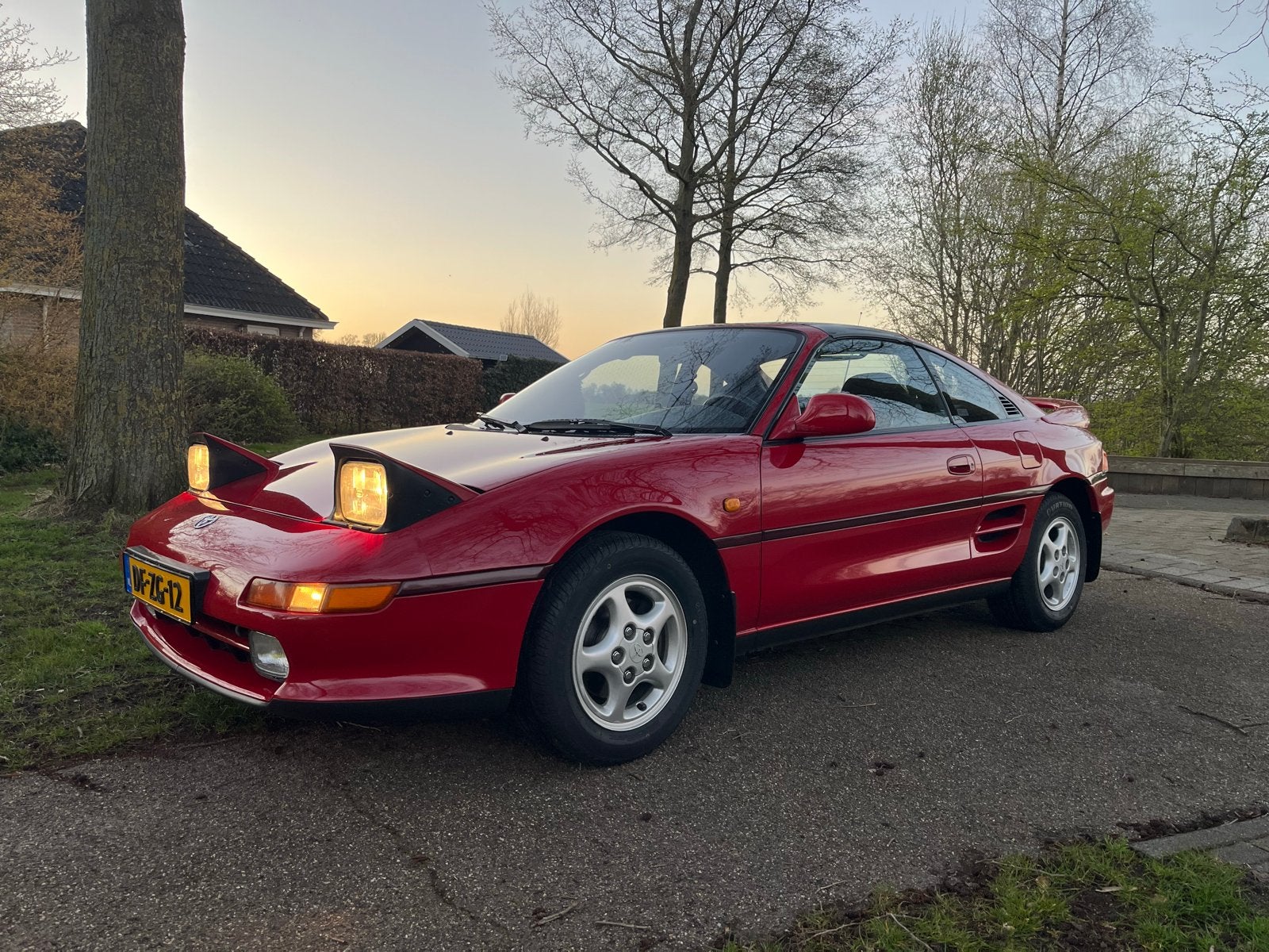 Toyota MR2 2.0 Twin CAM Gti-16 T-bar U9 1991 Rood, 1998 cc, 400 kg, Origineel Nederlands, Particulier