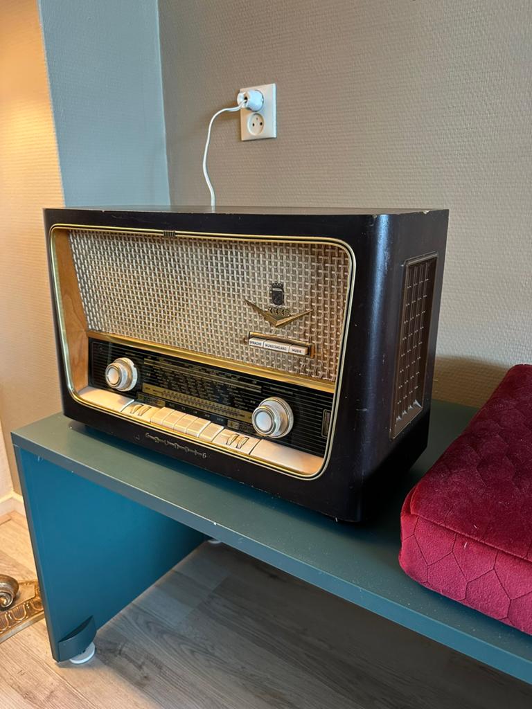 Grundig 2088 Vintage buis radio retro, Antiek en Kunst, Ophalen of Verzenden
