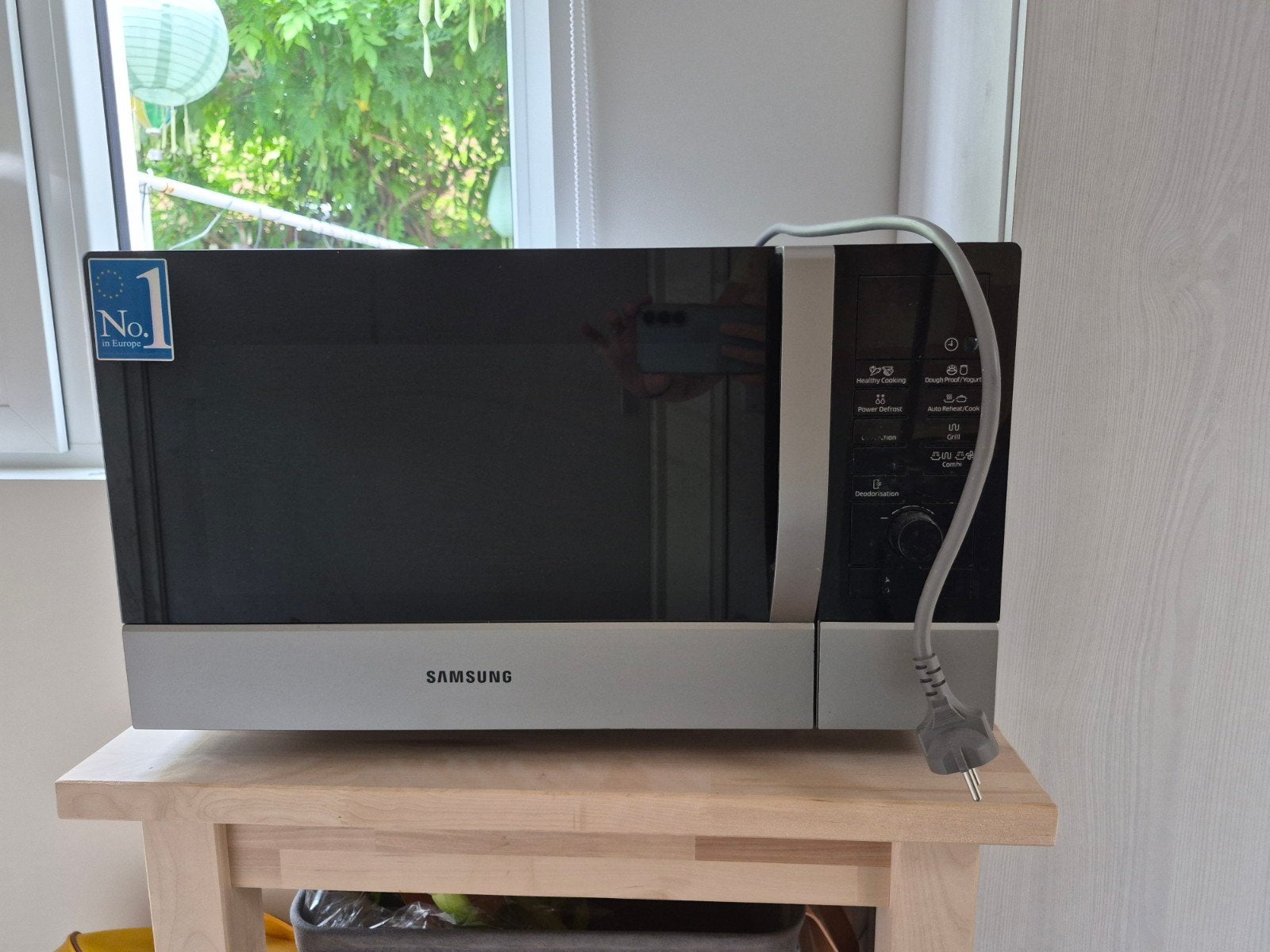 Nette Samsung combimagnetron, Ophalen, Combimagnetron, Gebruikt, Grill