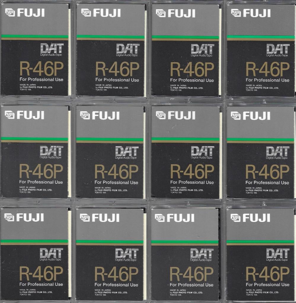 DAT Tape FUJI R-46P 12 ex. nieuw, niet in seal, Verzenden, Zo goed als nieuw