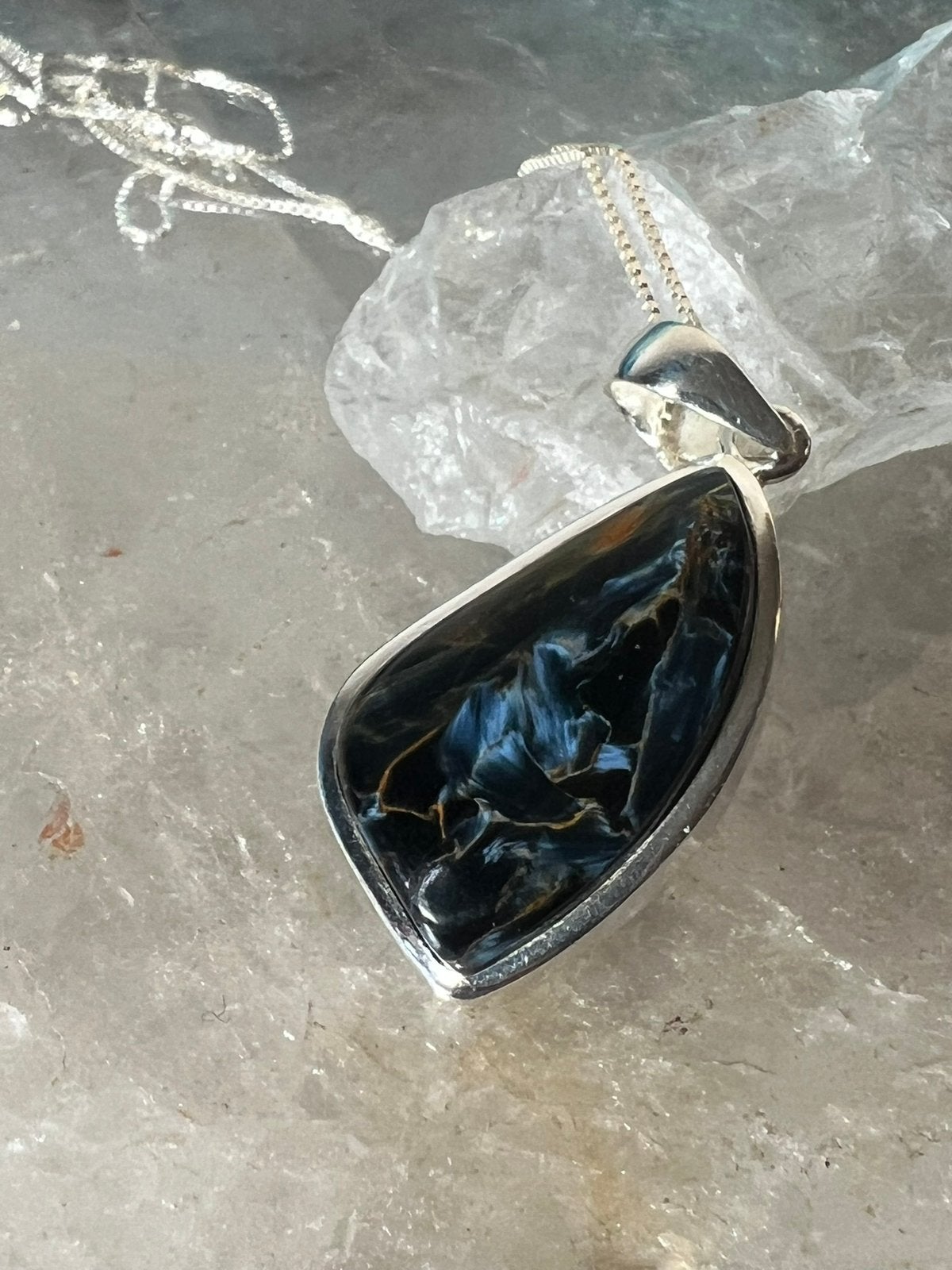 Pietersiet hanger beschermt sjamaan blokkades loslaten uniek, Blauw, Magnolia11, Nieuw, Ophalen of Verzenden
