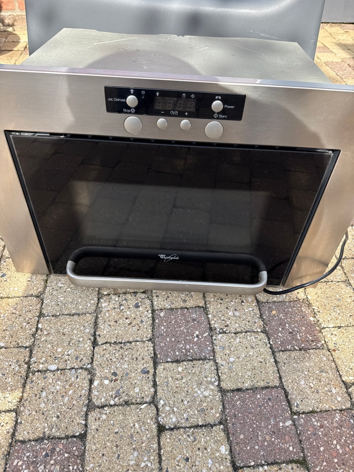 Whirlpool Inbouw Magnetron 220V, Witgoed en Apparatuur, Ophalen of Verzenden, Gebruikt, Inbouw, Magnetron