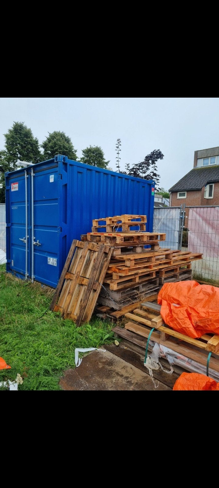 gratis pallets voor stookhout, Tuin en Terras, Minder dan 3 m³, Ophalen