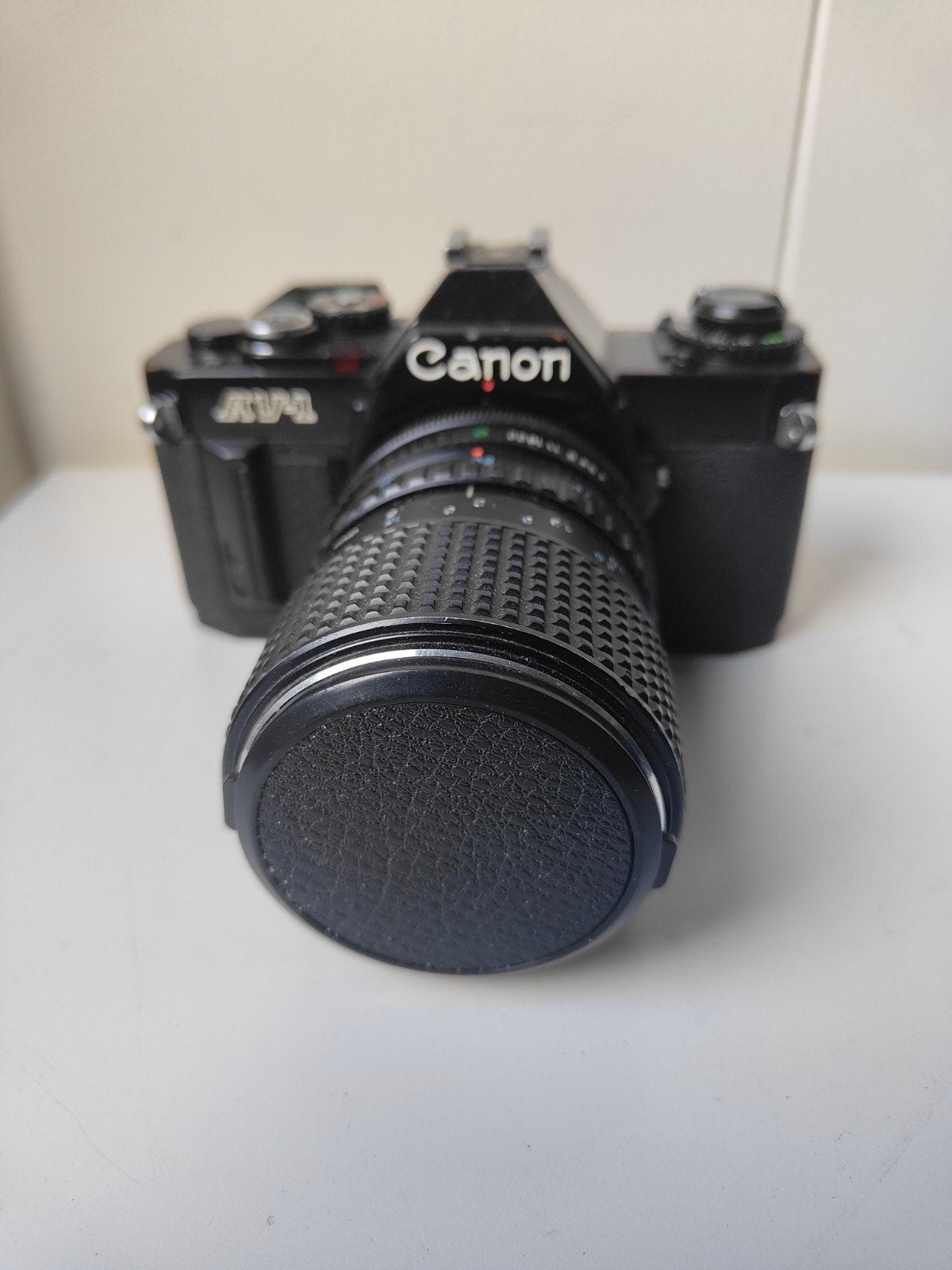 Canon AV1 Spiegelreflexcamera & Tokina 35-70mm trefw. ae1 a1, Audio, Tv en Foto, Ophalen of Verzenden, Gebruikt, Spiegelreflex