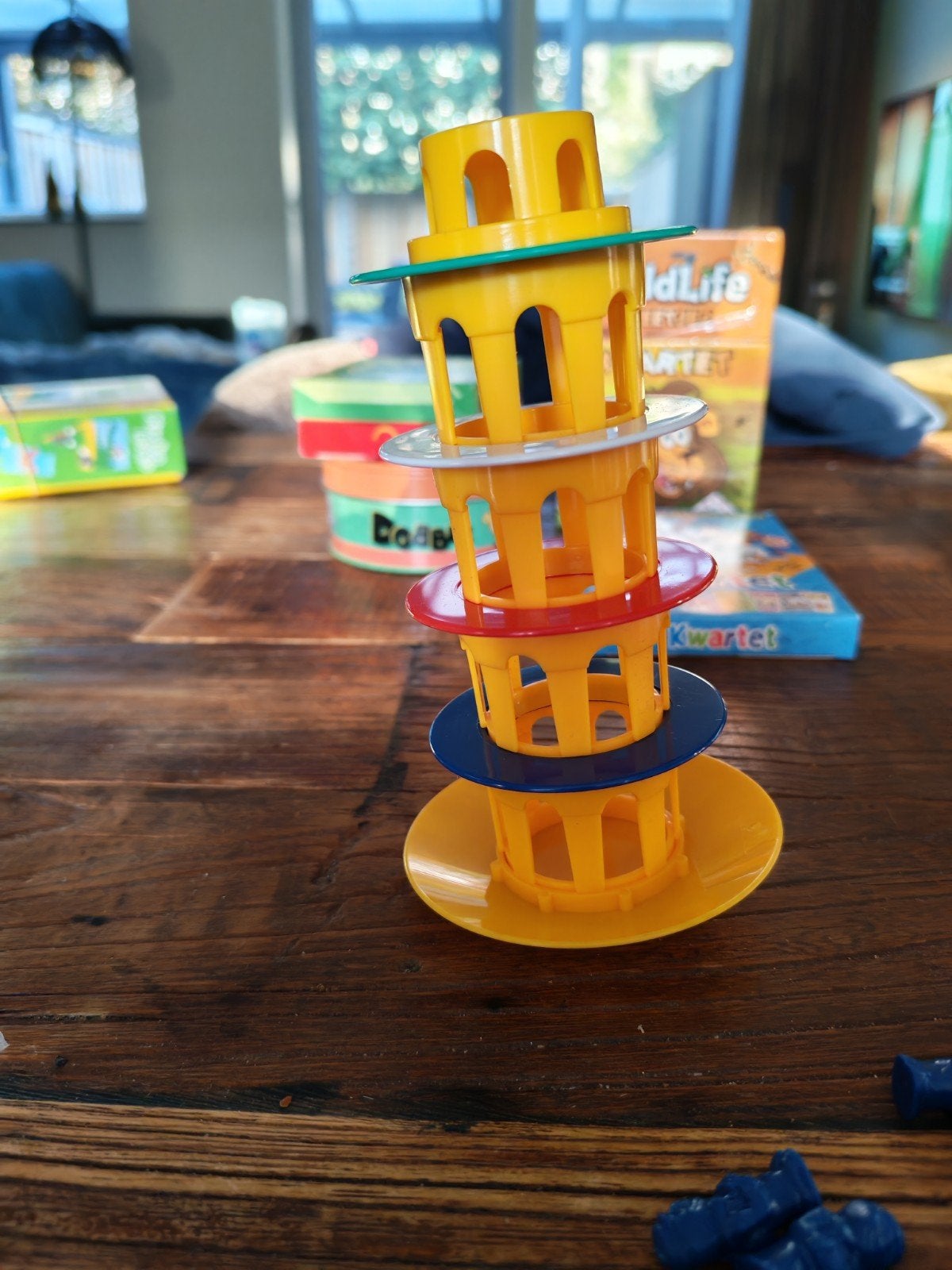 Jumbo  Pisa Toren Balansspel - kleine editie, Drie of vier spelers, Ophalen of Verzenden, Zo goed als nieuw, Jumbo