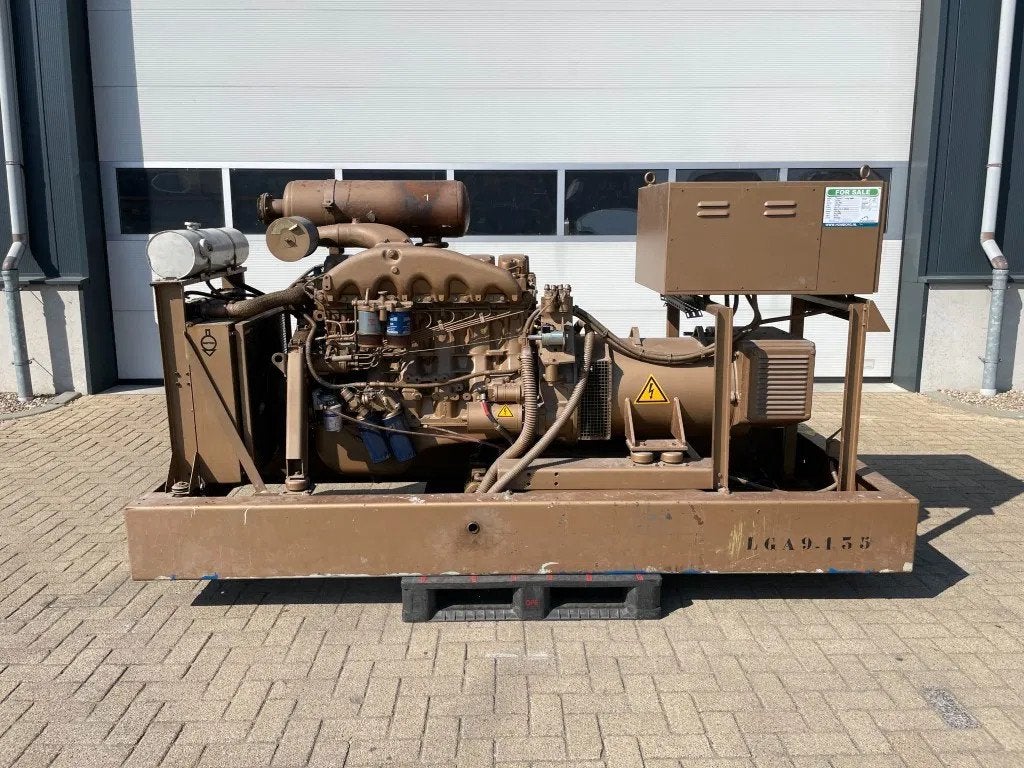 Renault Leroy Somer 100 kVA generatorset ex Emergency 66,1 h, Ophalen of Verzenden
