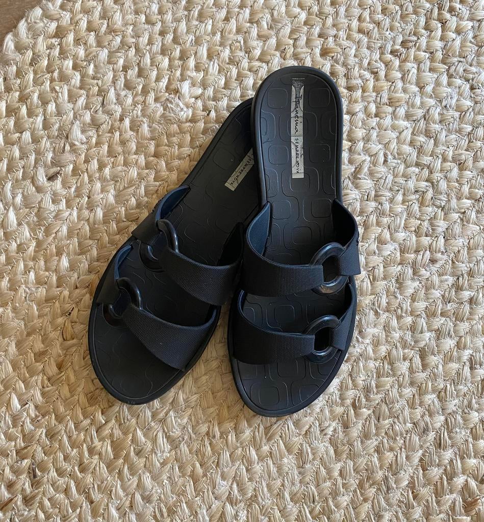 IPANEMA slippers..mt:40, Slippers, B, Zwart, Ophalen of Verzenden
