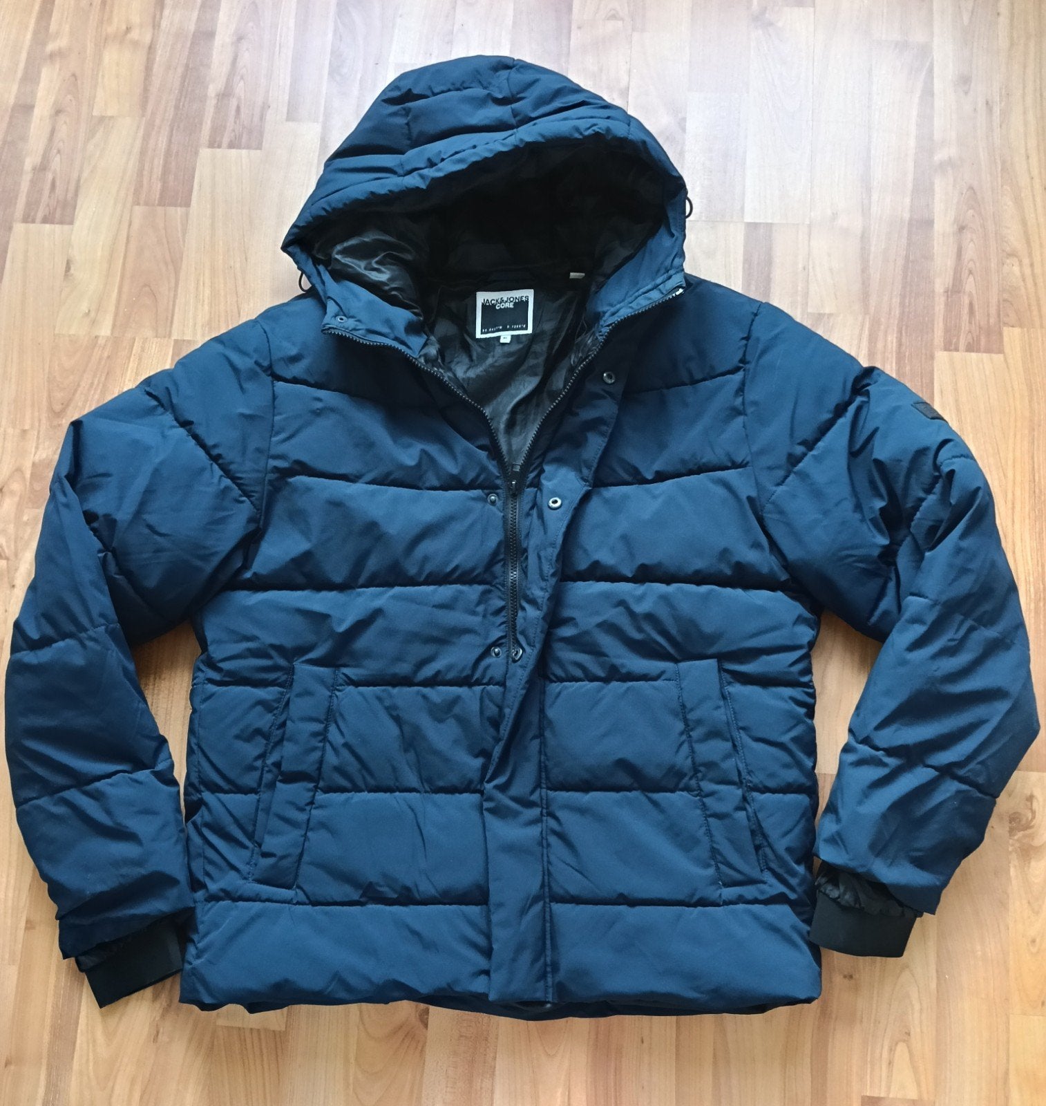 Winterjas, maat XL, donkerblauw, Blauw, Maat 56/58 (XL), Ophalen of Verzenden, Zo goed als nieuw