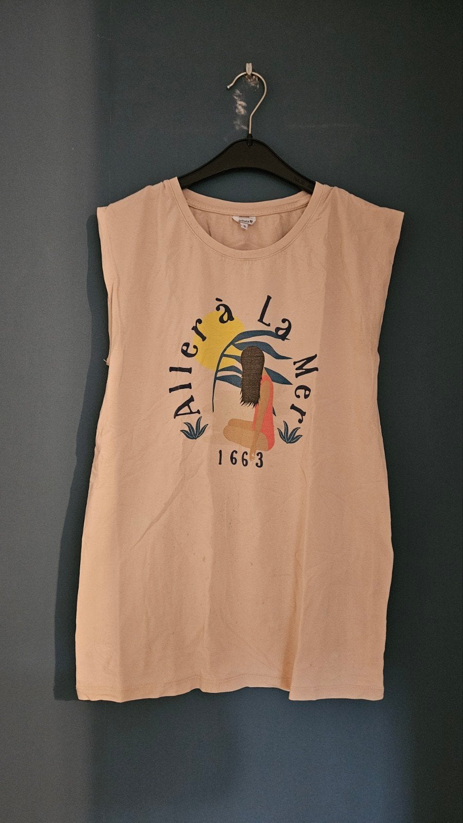 Zwangerschaps shirt Prenatal maat S, Beige, Gedragen, Shirt of Top, Ophalen of Verzenden