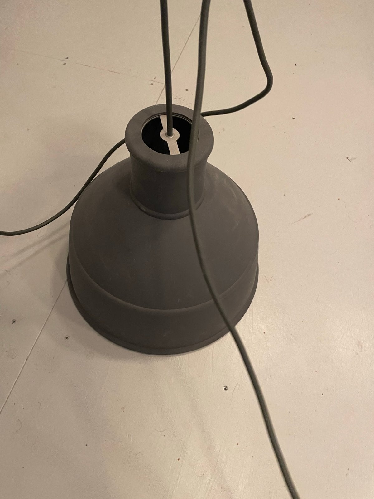 Muuto unfold pendant lamp design antraciet grijs, Ophalen, Kunststof, Design