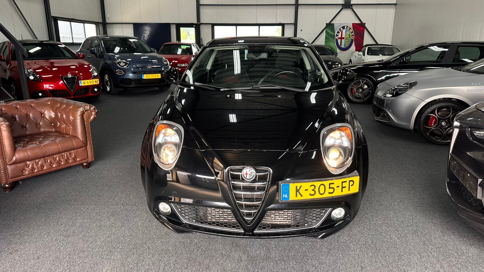 Alfa Romeo MiTo 1.4 Turbo 99KW Multi AIR 2010 Zwart, Voorwielaandrijving, Stof, 4 cilinders, 400 kg
