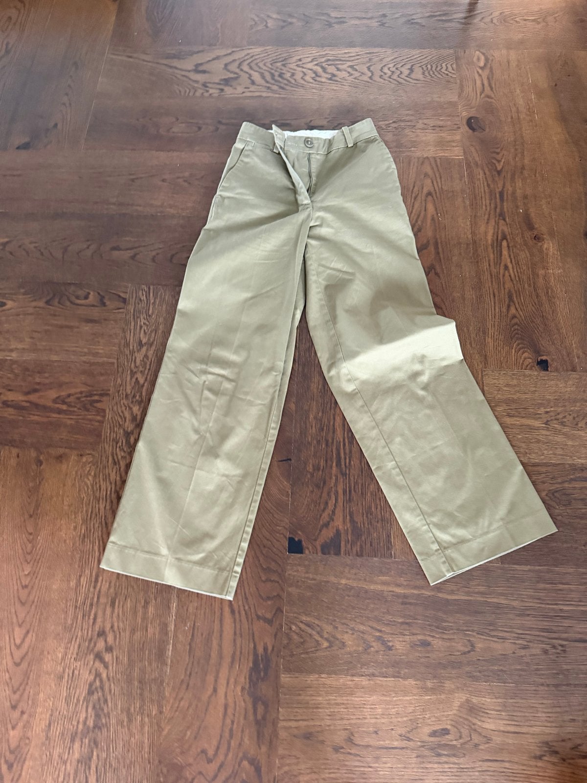 Arket wijde broek in beige - Maat 36 (S), Kleding | Dames, Ophalen, Beige, Zo goed als nieuw, Maat 36 (S)