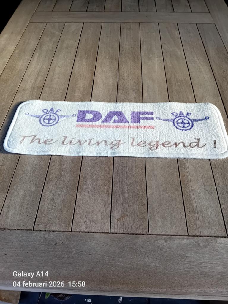 Voor op dashboard van Daf verzenden kan ook, Ophalen, DAF, Interieur en Bekleding