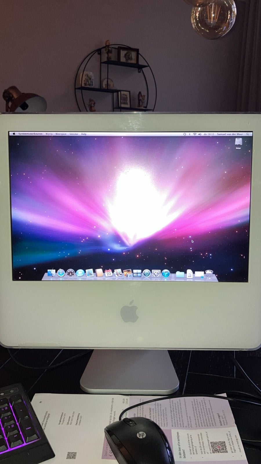 Apple iMac vintage, Ophalen, Gebruikt, Minder dan 4 GB, HDD