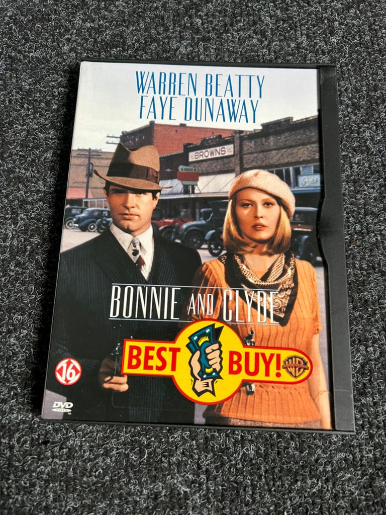 Bonnie and clyde op dvd 1967, 1960 tot 1980, Vanaf 16 jaar, Ophalen of Verzenden, Zo goed als nieuw