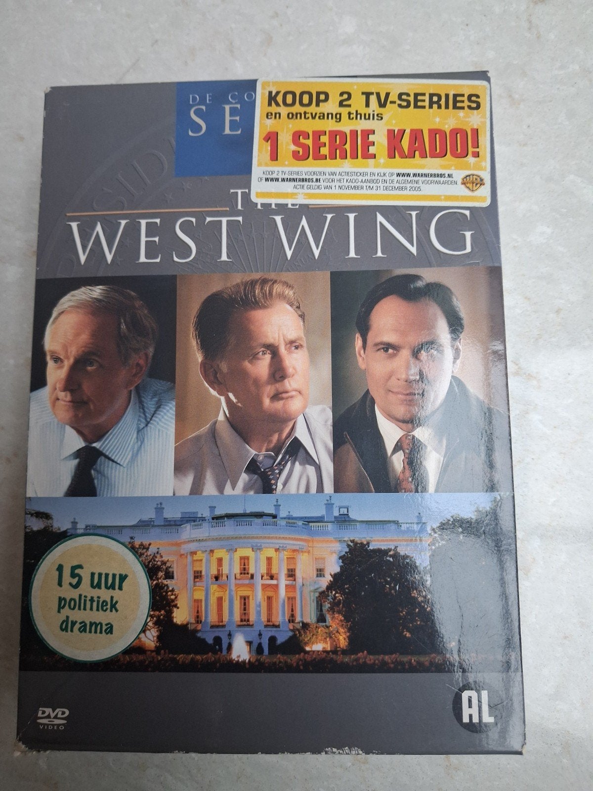 The West Wing - Seizoen 1 DVD - Politiek Drama, Seizoen 1, Ophalen of Verzenden, Vanaf 6 jaar, Inclusief doosje