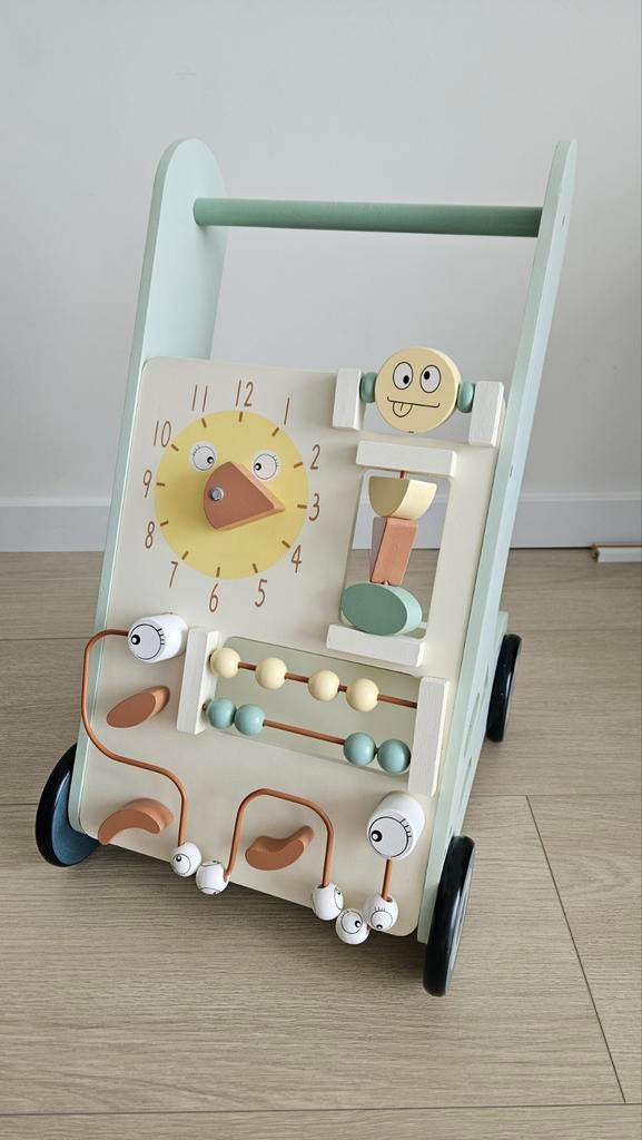 Houten loopwagen Goofy Walker - Zo goed als nieuw!, Ophalen, Zo goed als nieuw, Overige typen, Met wieltjes