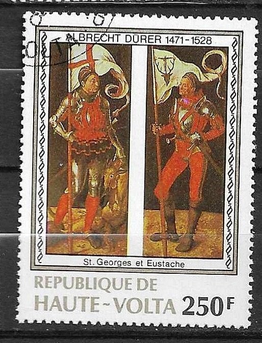 OPPER VOLTA (BURKINA FASO), Ophalen of Verzenden, Overige landen, Gestempeld