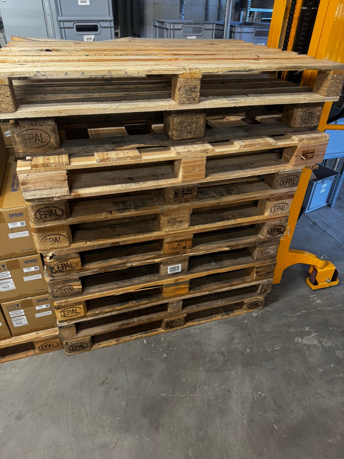 Pallets, Ophalen, Zo goed als nieuw, Pallet, Minder dan 200 cm