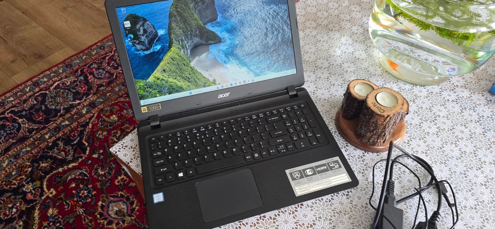 Acer Aspire ES1 15 - i5-7200U, 12GB RAM, 256GB SSD, Win 11, 2 tot 3 Ghz, 15 inch, Ophalen of Verzenden, Zo goed als nieuw