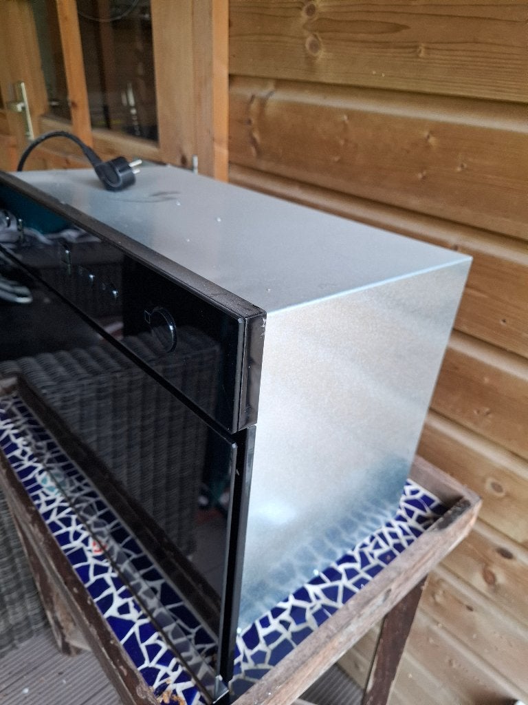 Bauknecht inbouwmagnetron en stoomoven, Ophalen, Combimagnetron, Gebruikt, Inbouw