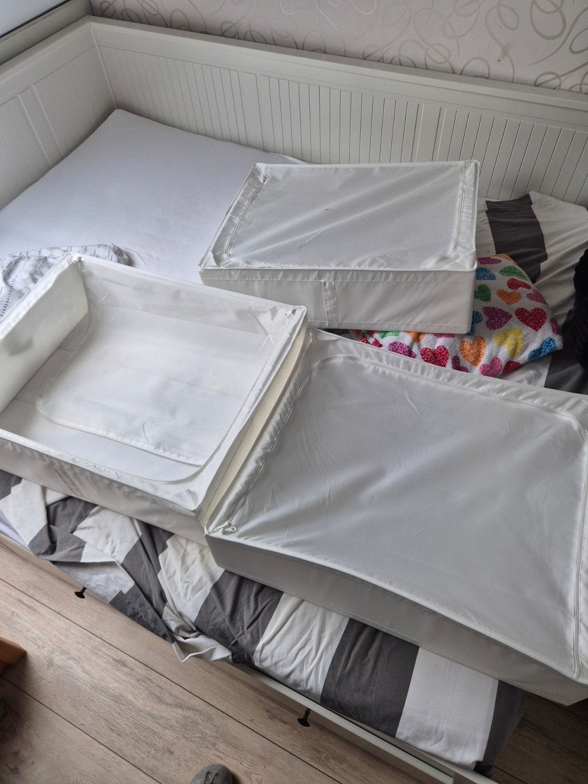 ikea skubb bakken, Ophalen, Gebruikt, Polyester, Wit