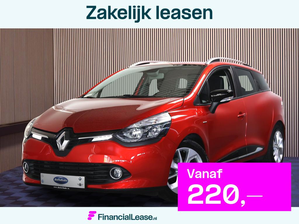 Renault Clio Estate 1.2 TCe Limited AUT 1eEIGNR! NAV DAB PDC, Stof, Gebruikt, Zwart, 4 cilinders