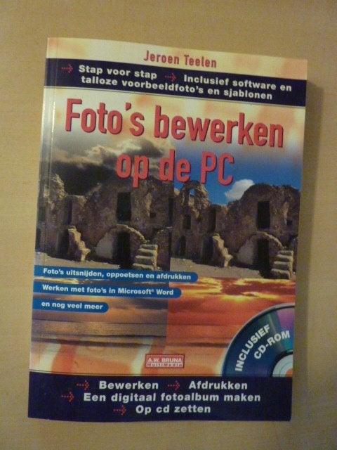 Jeroen Teelen - Foto\'s bewerken op de PC, Verzenden, Zo goed als nieuw
