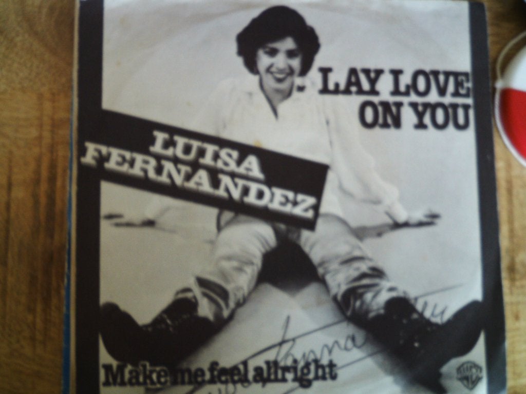 luisa fernandez - lay love on you  29mei, 7 inch, Single, Ophalen of Verzenden, Pop