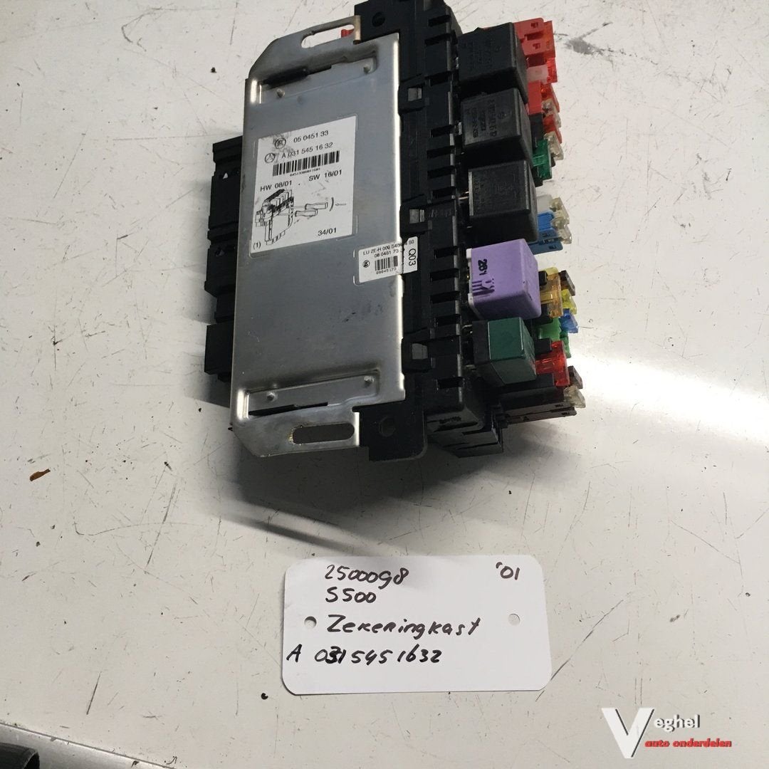 Mercedes S500 5.0 automaat 2001 25000098 SAM Module A 031 54, Auto-onderdelen, Gebruikt, -, -, Ophalen of Verzenden