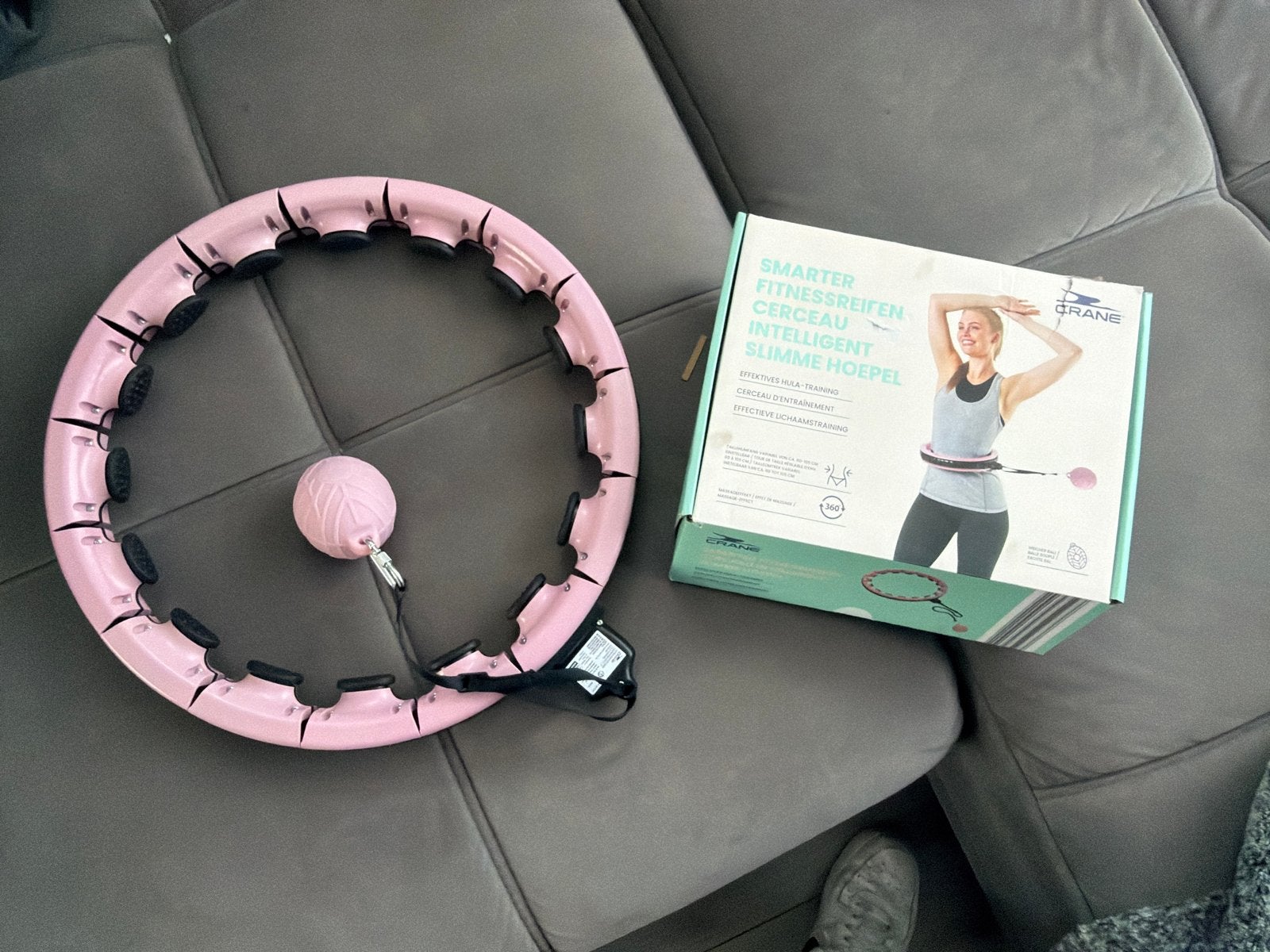 Smart Fitness Hoepel - Crane hoelahoep, Sport en Fitness, Ophalen, Zo goed als nieuw, Buik, Overige typen
