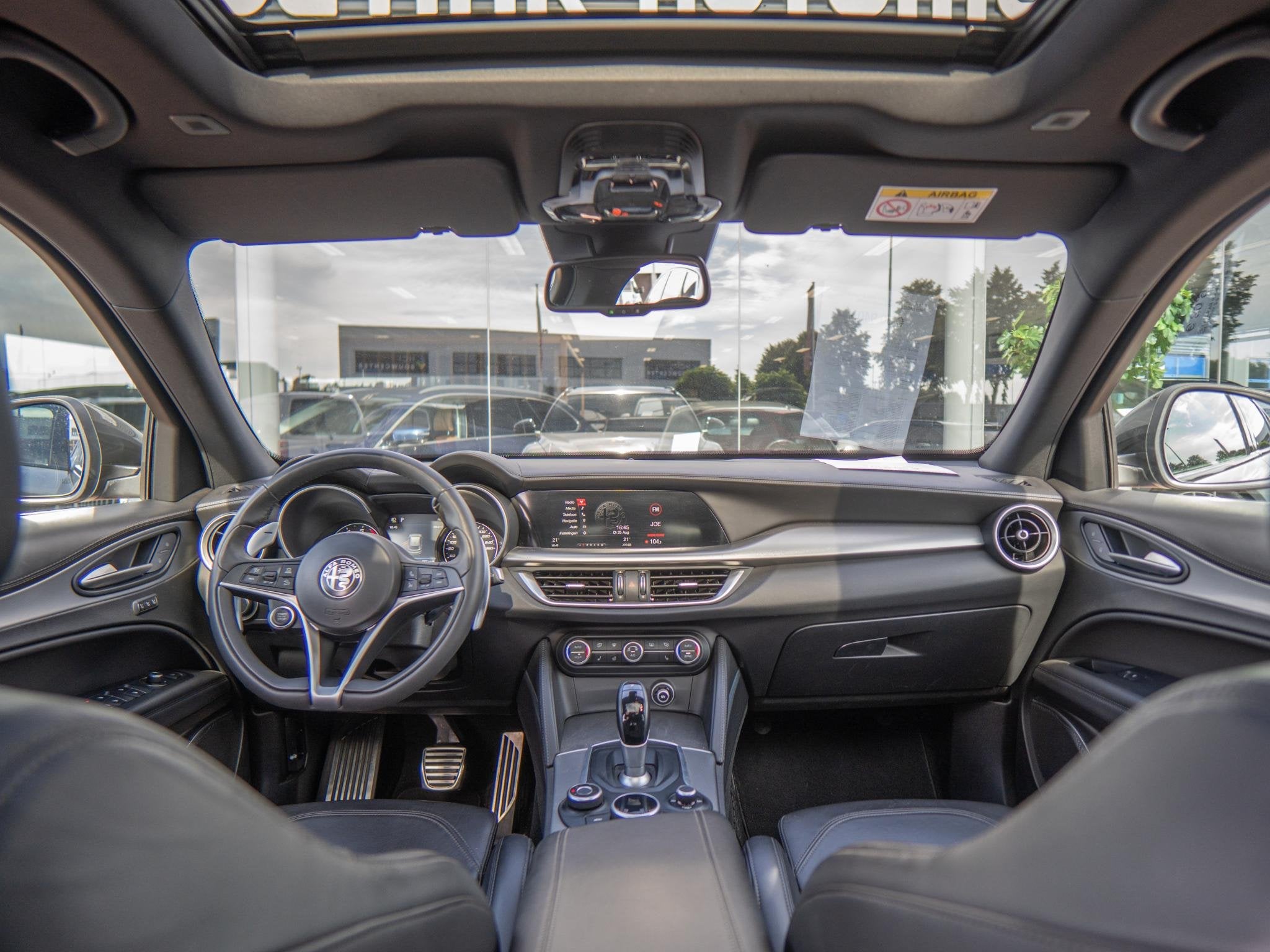 Alfa Romeo Stelvio 2.0 T AWD B-Tech | Pano | ACC | Volledig, Auto's, 4 cilinders, Leder, Bedrijf, Vierwielaandrijving