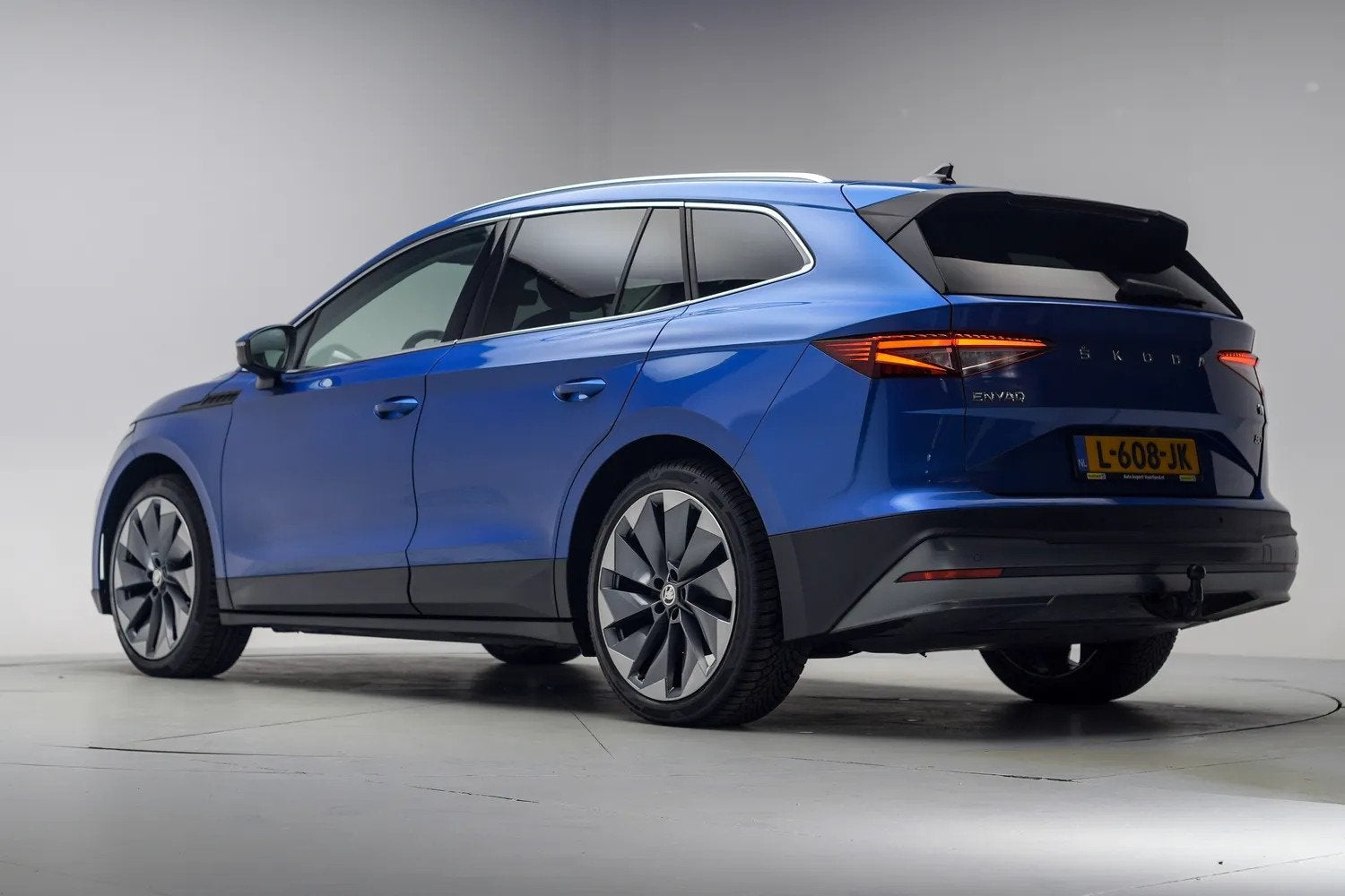 Skoda Enyaq iV 80 First Edition 3-Fase [ Leder Trekhaak Memo, Auto's, Automaat, Gebruikt, 495 min, 80 kWh