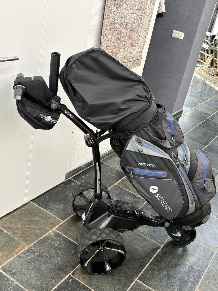 Golftrolly+tas., Ophalen, Zo goed als nieuw, Overige typen, Overige merken