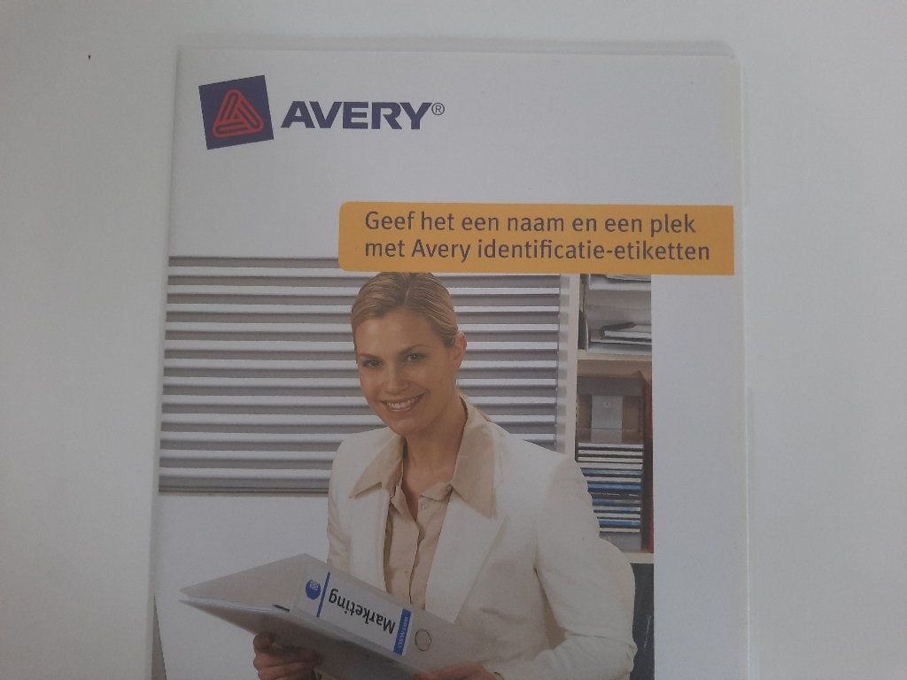 proefset AVERY etiketten, Diversen, Ophalen of Verzenden, Nieuw