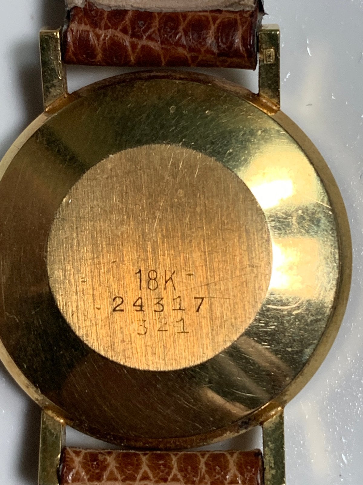 Vintage gouden horloge 18 karaats., Ophalen of Verzenden, Goud, Overige merken