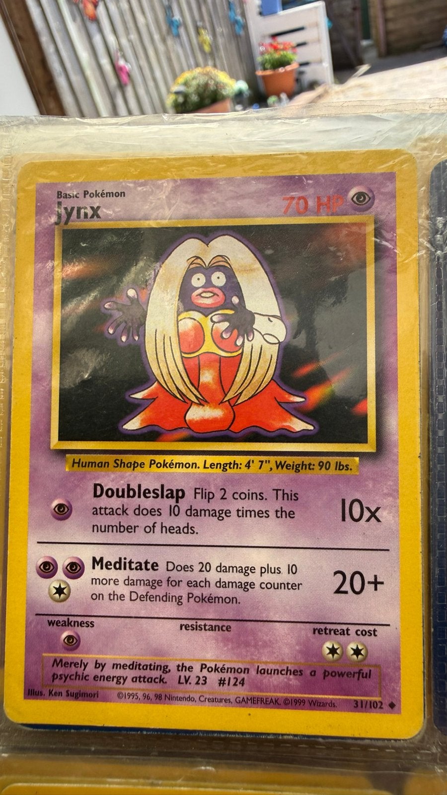 Pokémon Jynx Kaart - Base Set 31/102 (1999), Verzenden, Gebruikt, Losse kaart