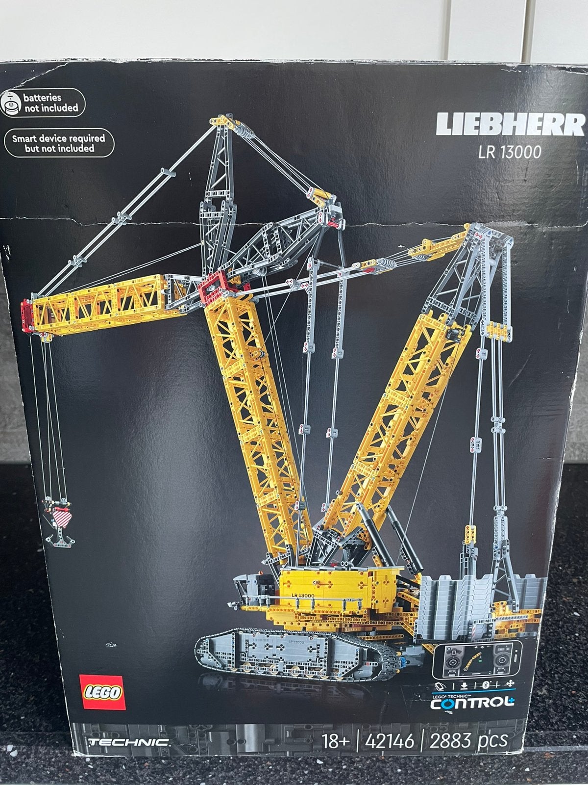 Lego Liebherr Rupsbandkraan LR13000 - set 42126, Ophalen, Zo goed als nieuw