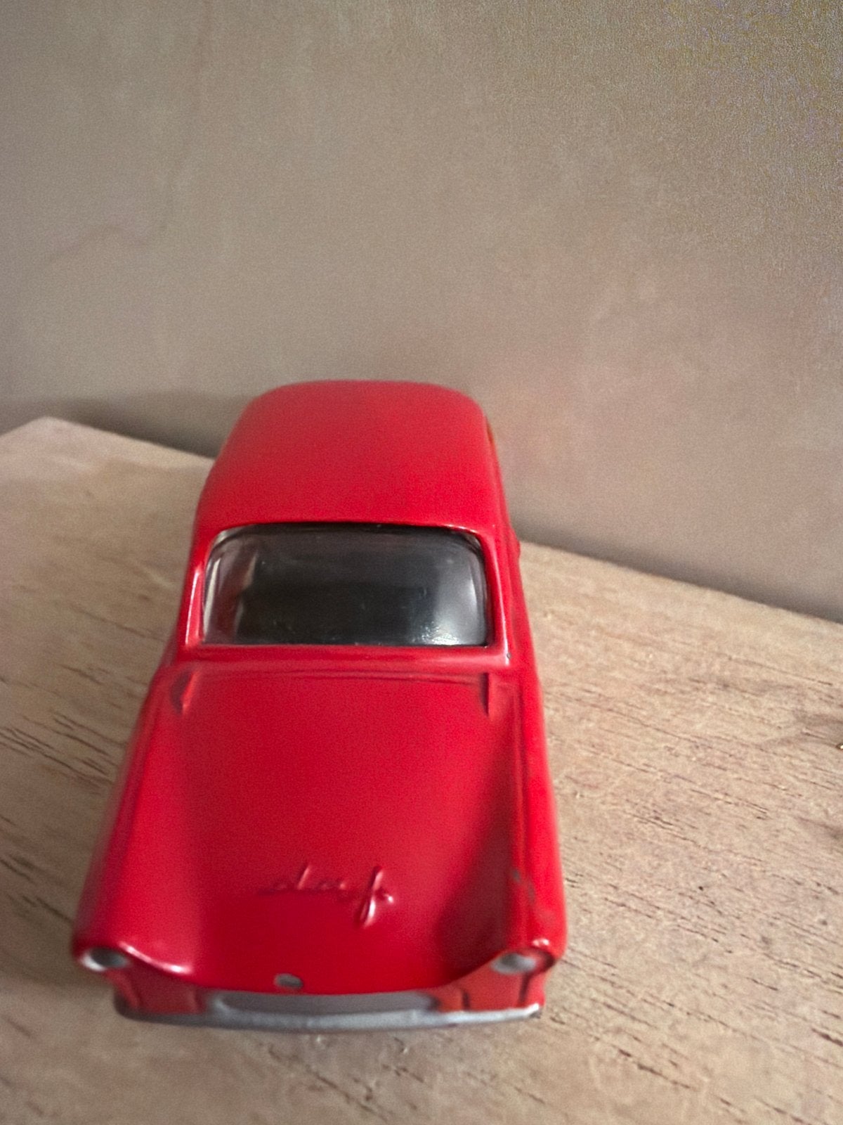 Lion Car DAF 1/43 - Rode Miniatuur Auto, Overige merken, Gebruikt, Auto, Ophalen of Verzenden