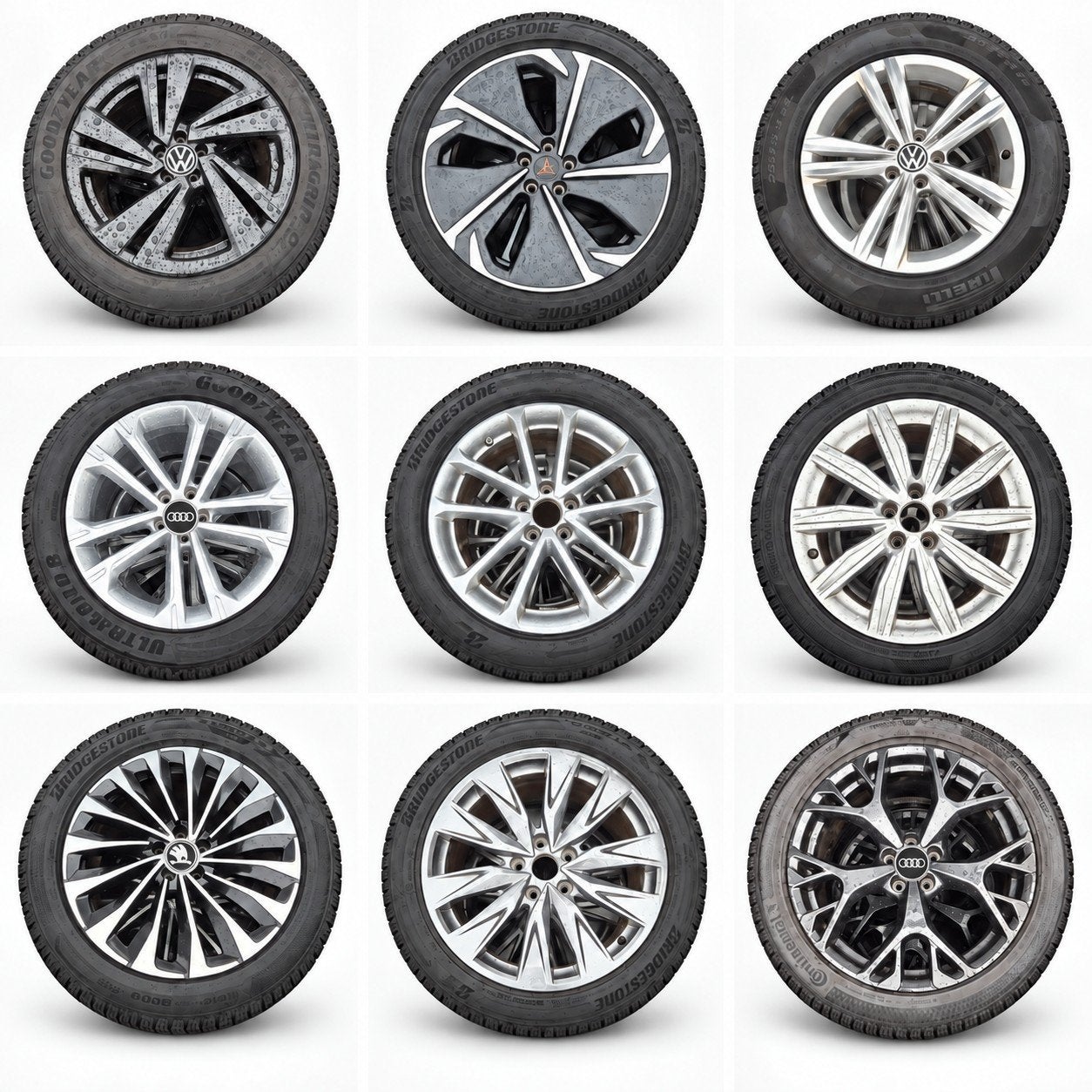 meerdere Wintersets voor VAG modellen VW, Skoda, Audi, Seat, Ophalen, Gebruikt, Banden en Velgen, Winterbanden