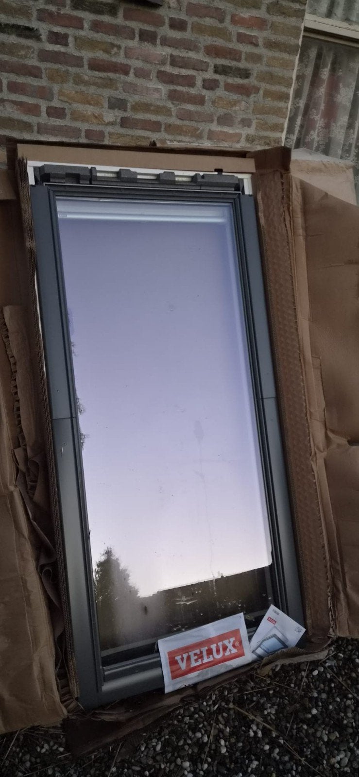 Velux GGL MK10 Luxe Dakraam Nieuw in Doos (78x160 cm), Ophalen, 80 tot 120 cm, Nieuw, 160 cm of meer