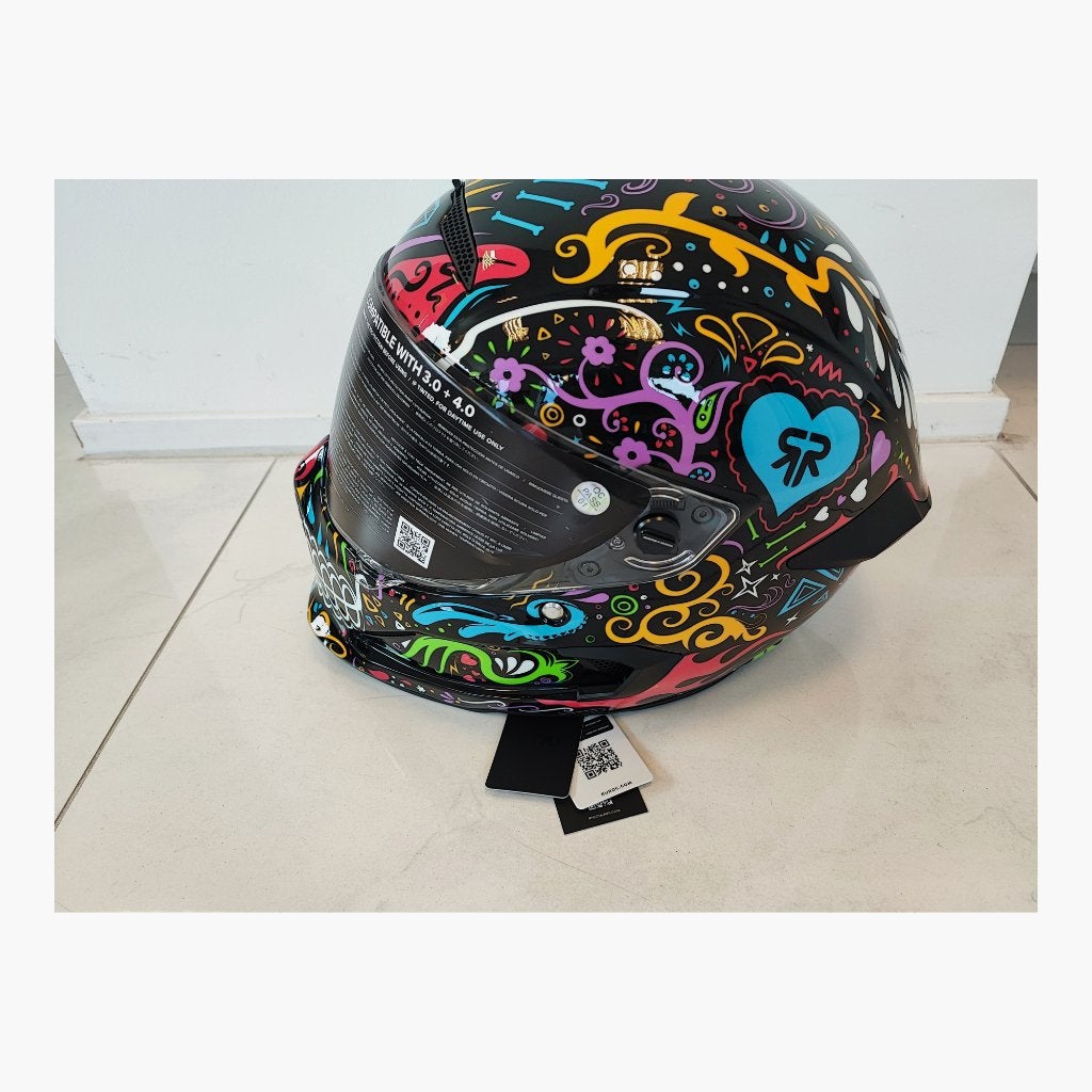 Ruroc helmen AT4.0 / Track / EOX – Joker Batman etc., Motoren, M, Dames, UK, Ophalen of Verzenden