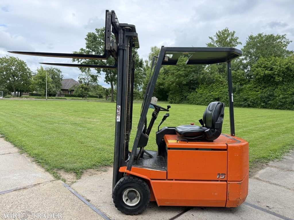 Jungheinrich elektrische heftruck 1500KG freelift Sideshift, Info@vanbeurdenheftrucks.nl, Heftruck, Ophalen of Verzenden, 1000 tot 2000 kg