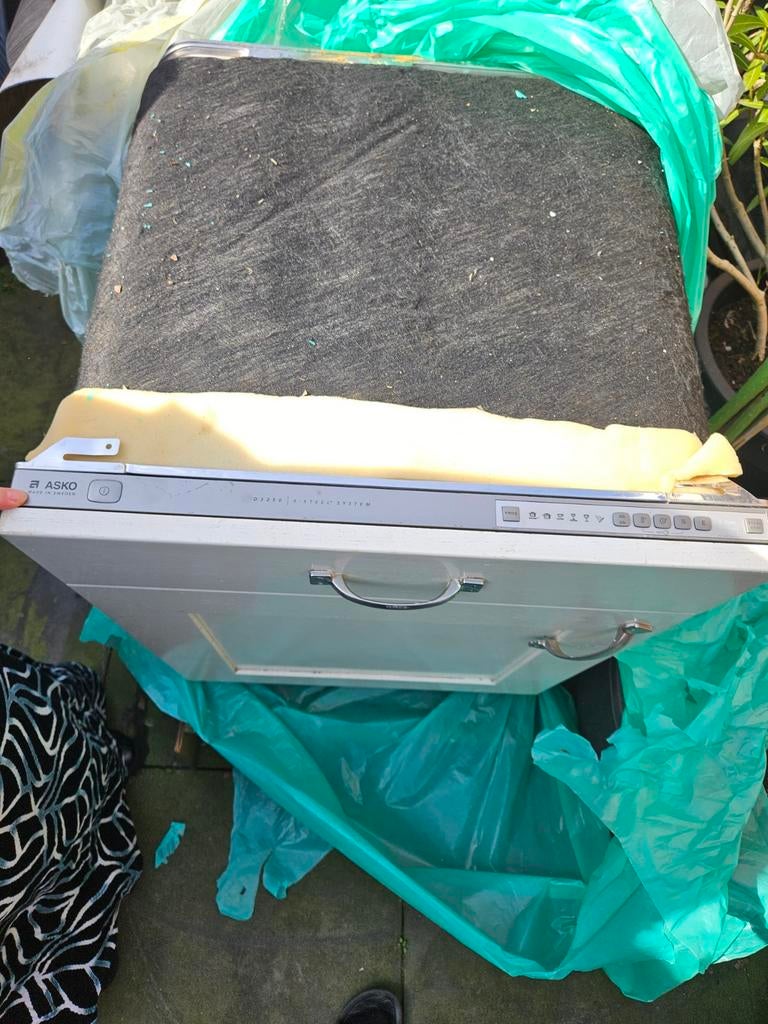Asko vaatwasser, Ophalen, Gebruikt, Inbouw, Minder dan 85 cm