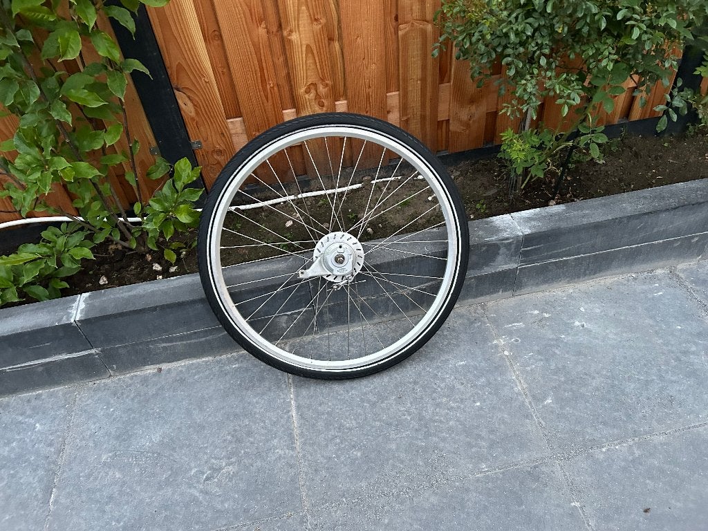 Achterwiel 28 inch 8 NEXUS versnellingen rollerbrakes, Wiel, Gebruikt, Shimano Nexus, Ophalen of Verzenden