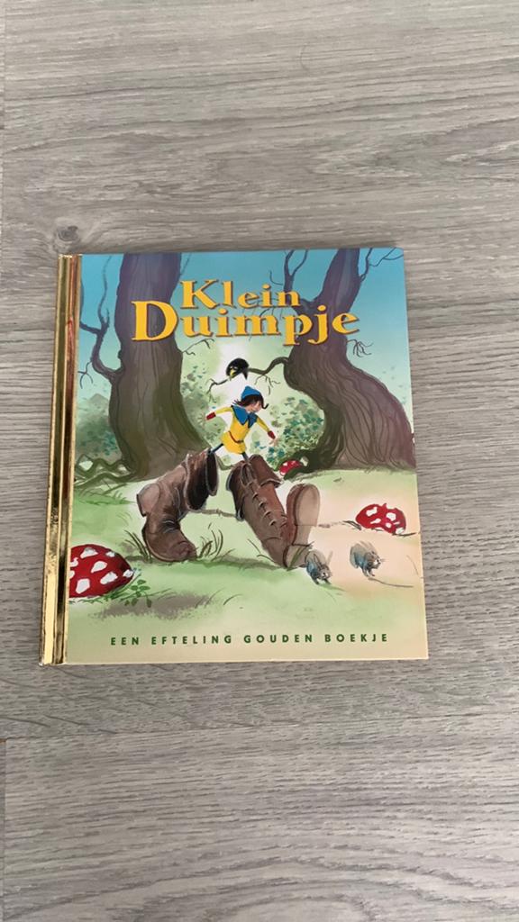 Efteling gouden boekje - Klein duimpje, Verzamelen, Efteling, Ophalen of Verzenden, Zo goed als nieuw, Overige typen