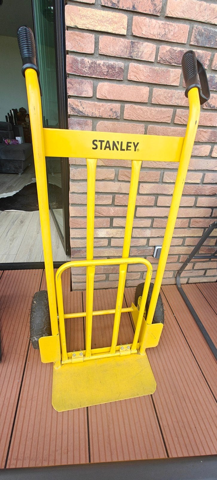 Stanley Steekwagen - Geel, Gebruikt, Ophalen of Verzenden, Gebruikt, Steekwagen