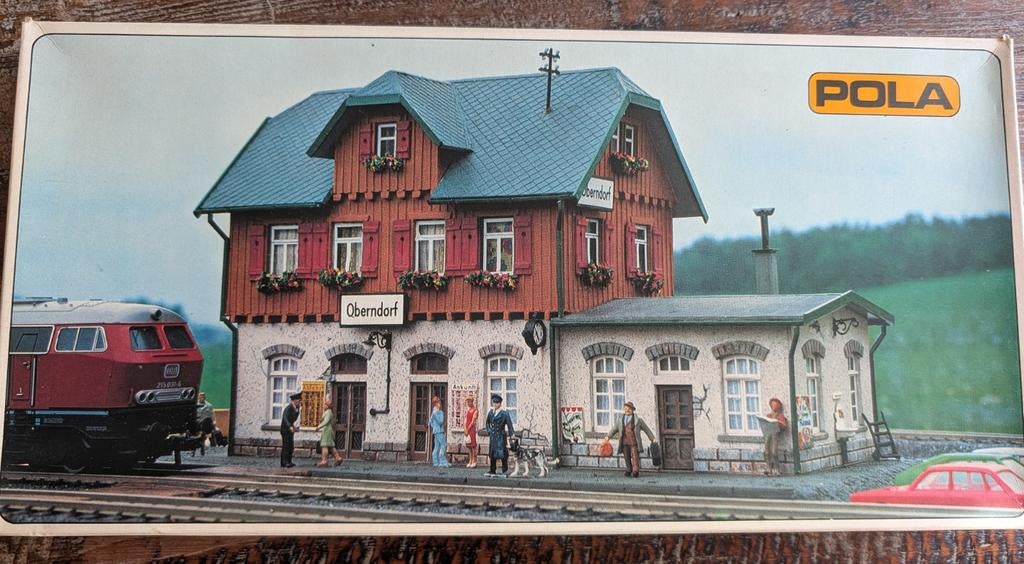 Pola H0 653 Station Oberndorf, Overige merken, Gelijkstroom of Wisselstroom, Brug, Tunnel of Gebouw, Nieuw